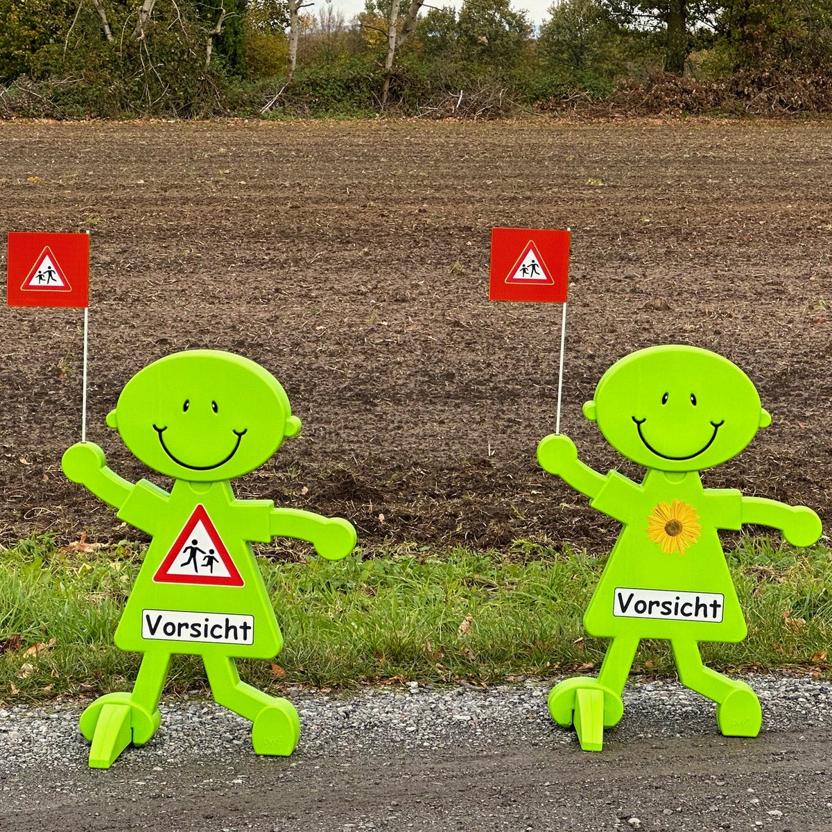 UVV montageset voor Lisa-Brems en Luca-Brems 3D waarschuwingsfiguur / montageband
