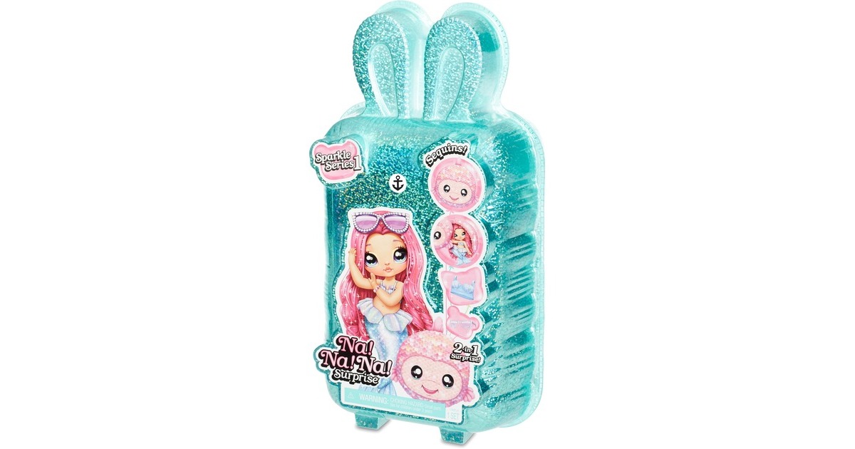 MGA EntertainmentNa! Na! Na! Surprise 2-in-1 Sparkle Series 1 Fashion Doll - Sailor Blu Pop