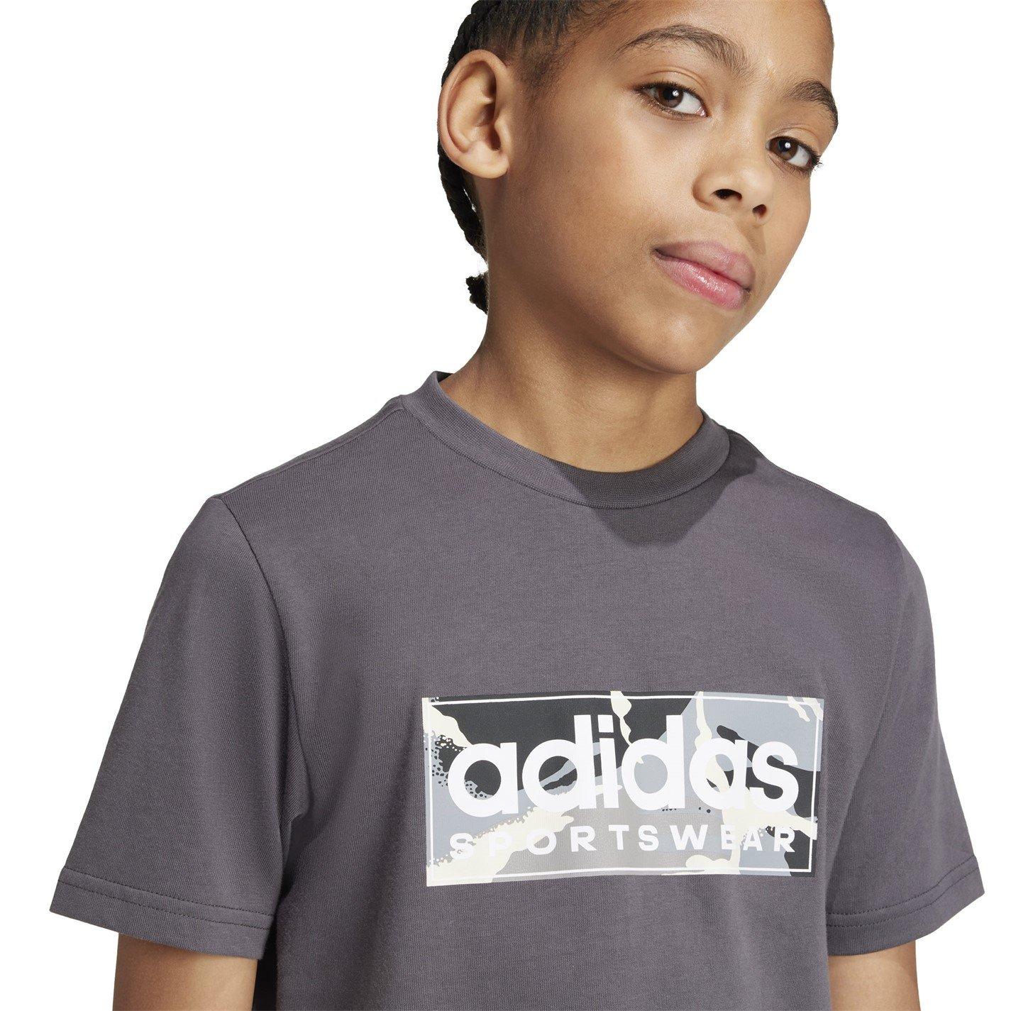 adidas Logo T Shirt Junior
