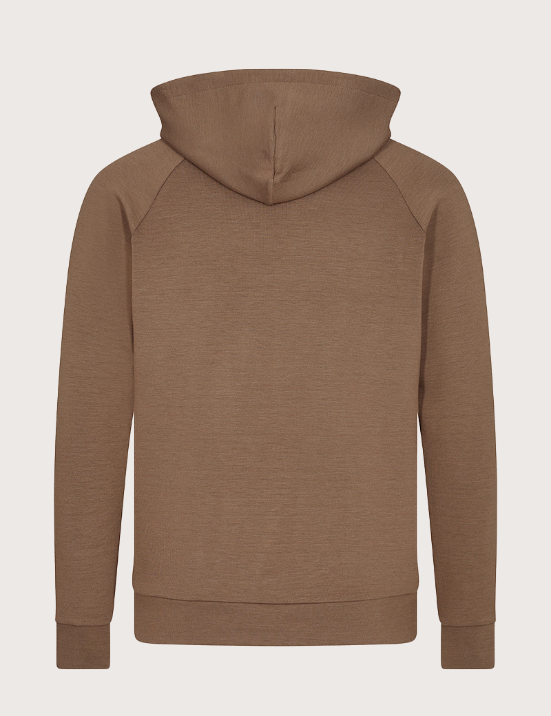 MOS MOSH SWEAT HOMME CAPUCHE ABEL MARRON CLAIR