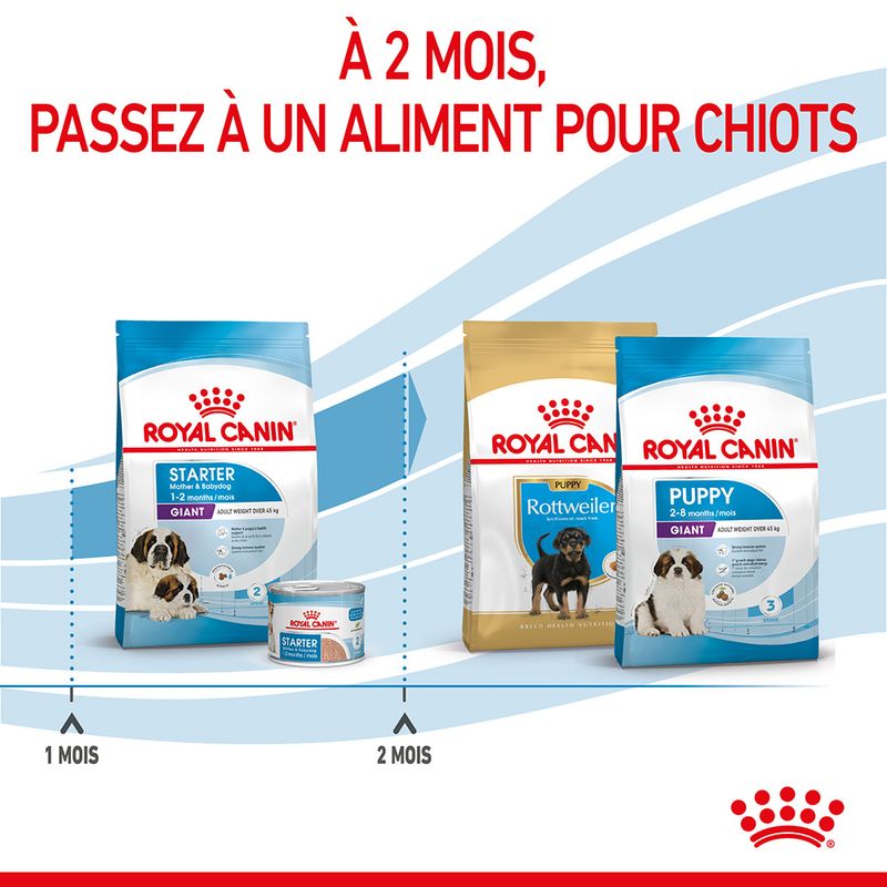 Royal Canin Giant Starter Mother & Babydog à prix discount sur bitiba.fr