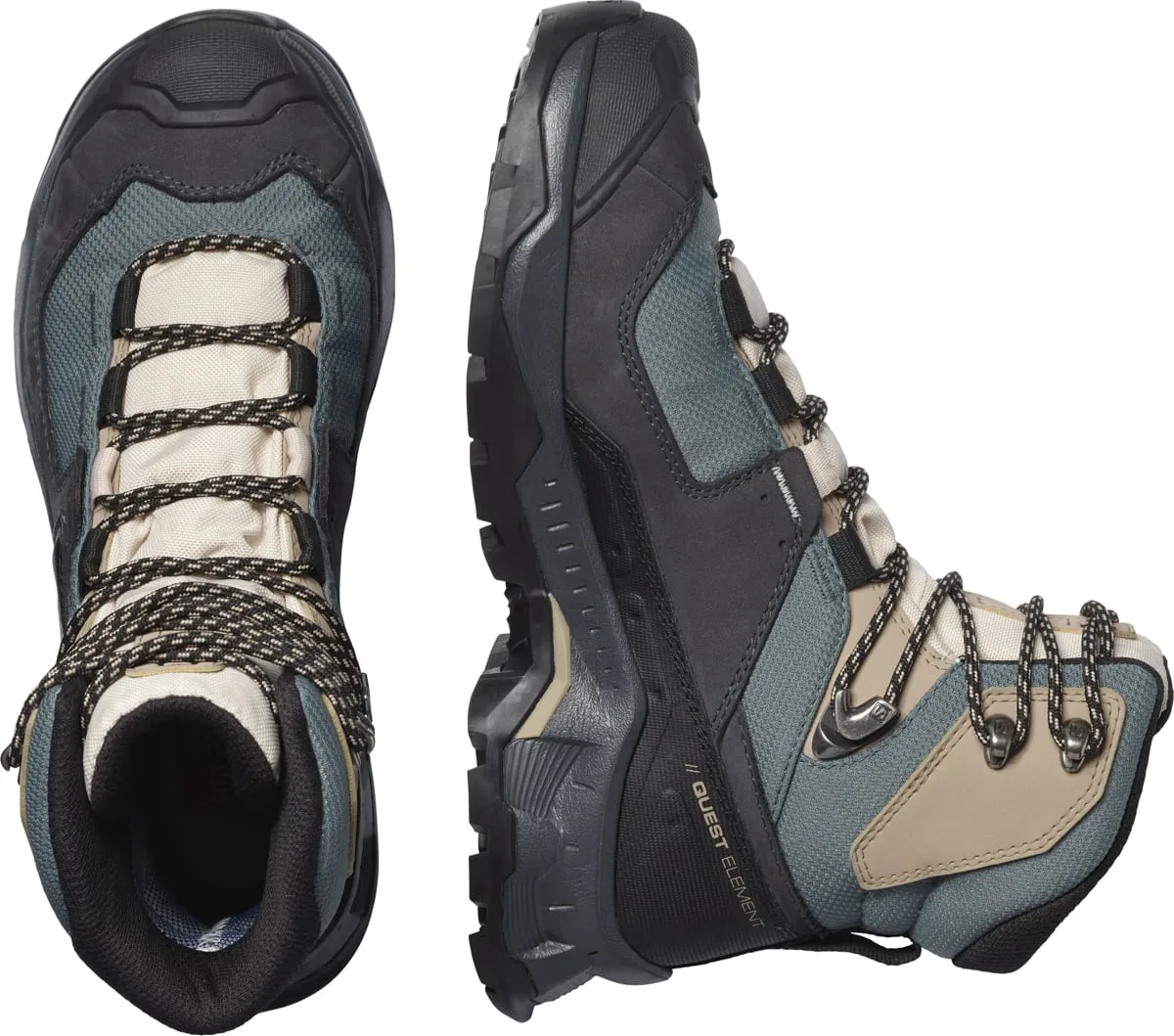Salomon QUEST ELEMENT GTX W Ebony / Rainy Day / Stormy Weather