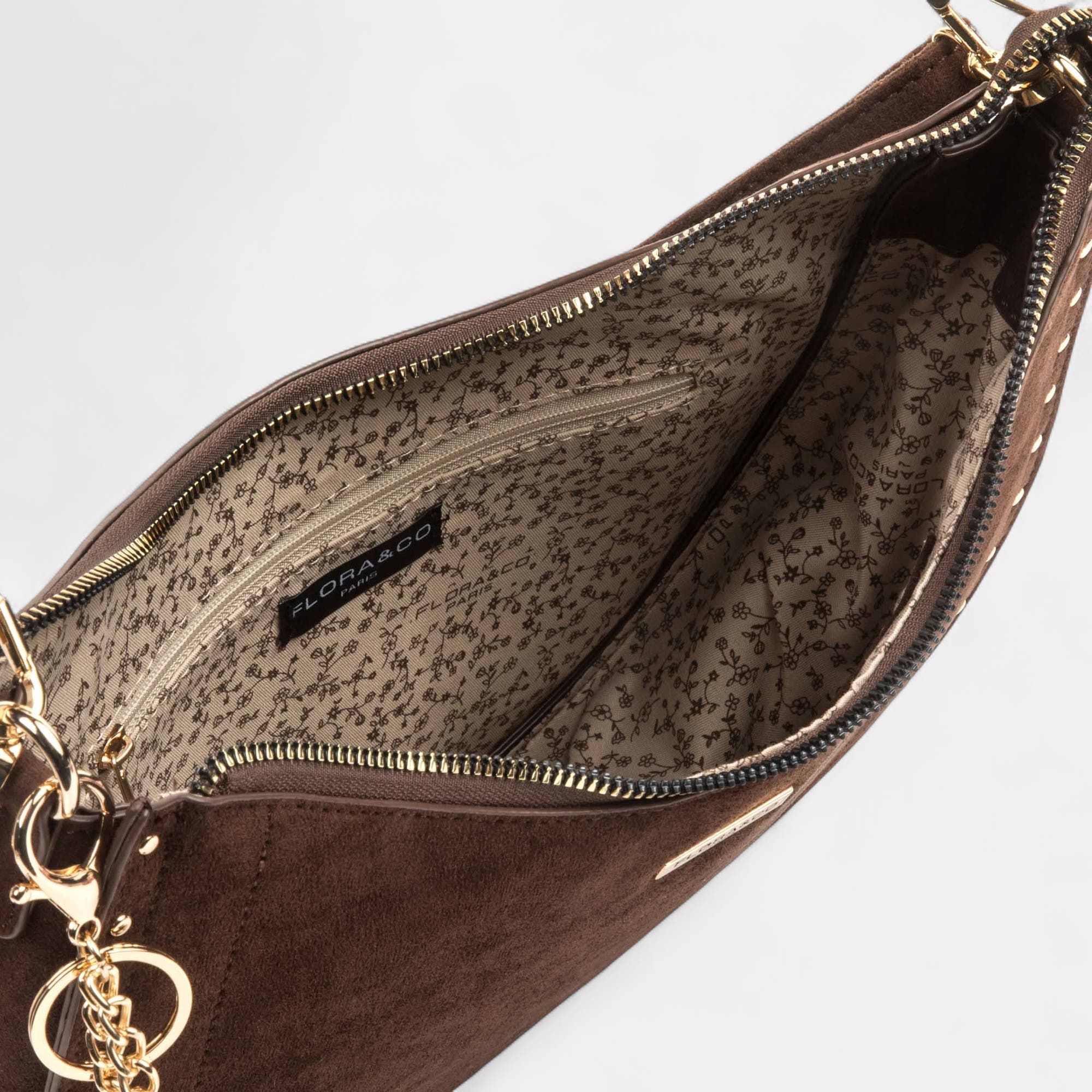 Sac bandoulière marron
