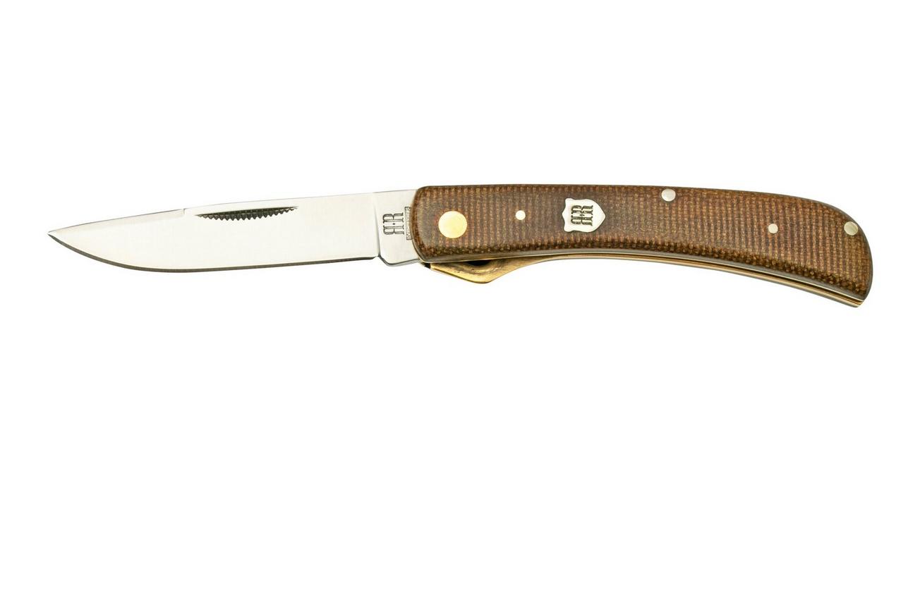 Rough Ryder Brown Burlap Small Work Knife RR2333, zakmes