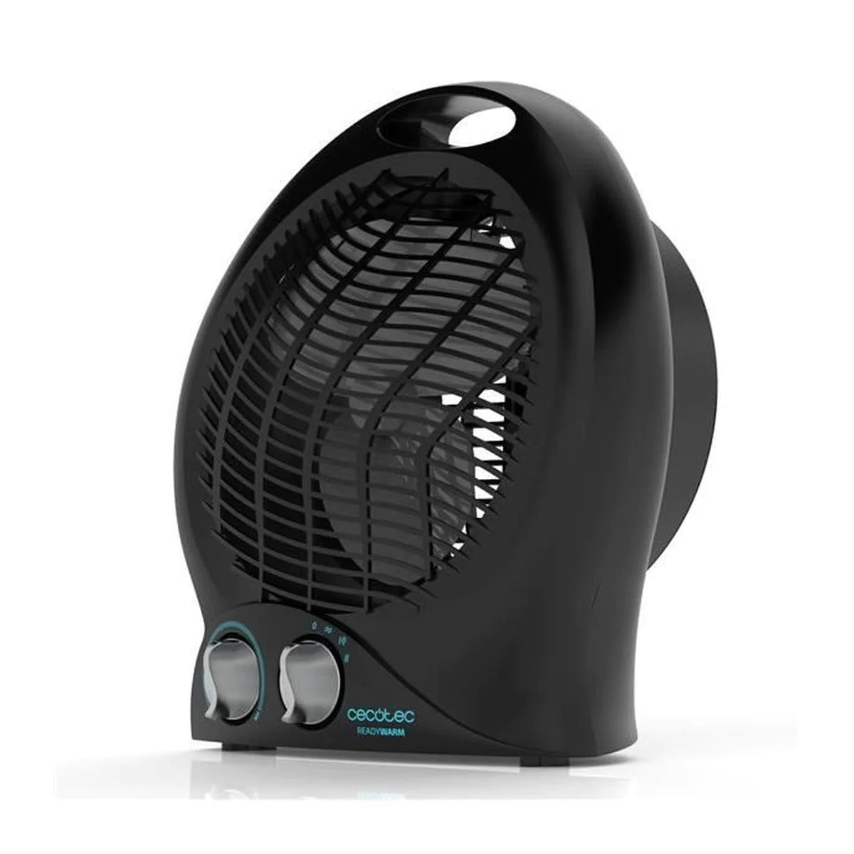 Chauffage soufflant avec 3 modes de fonctionnement 1000W 2000W noir Ce