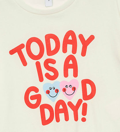 Vero Moda Girl T-Shirt - VmFeel - Snow White/Heute ist ein guter