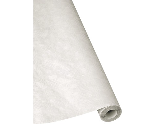 Wit papieren tafelkleed, 100 cm x 25 m