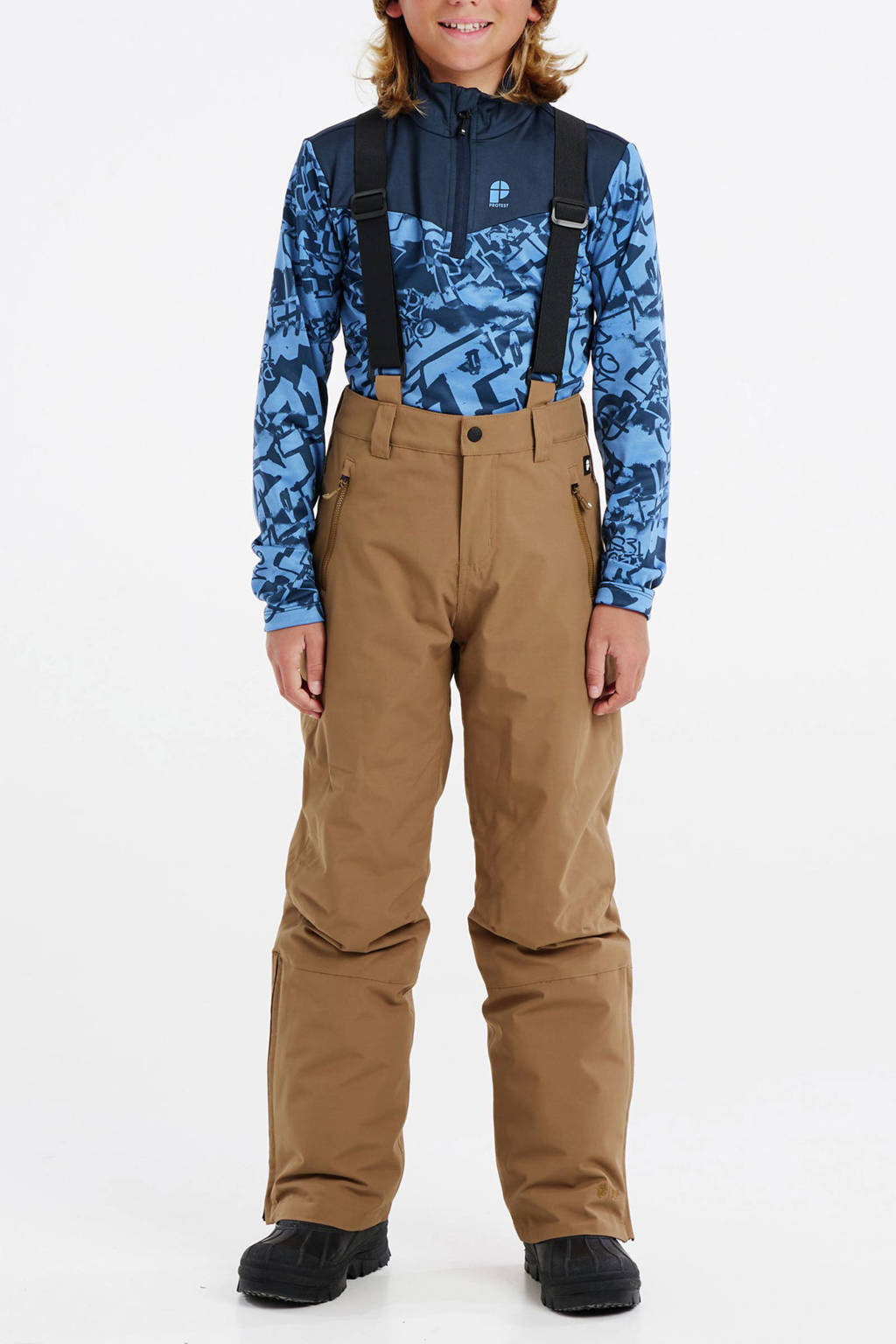 Protest skibroek SPIKET camel