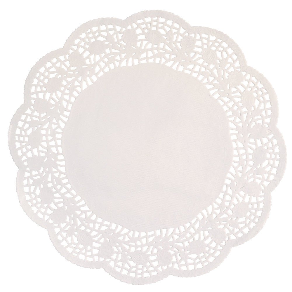 Witte Placemat Papier 26cm 16st