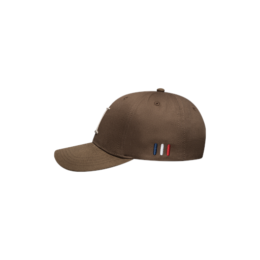 Les Deux Suede Baseball Cap, Mountain Grey/Ivory, One size