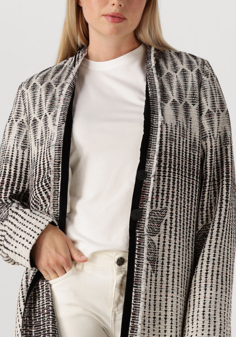 multi forte forte mantel jacquard libelle coat