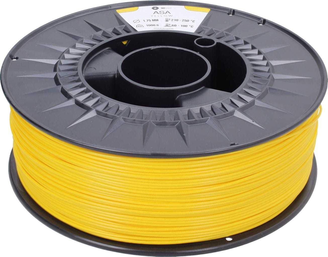 3DJAKE  ASA Gelb, 1,75 mm / 1000 g    Witterungs- und UV-beständiges ASA Filament in Gelb
