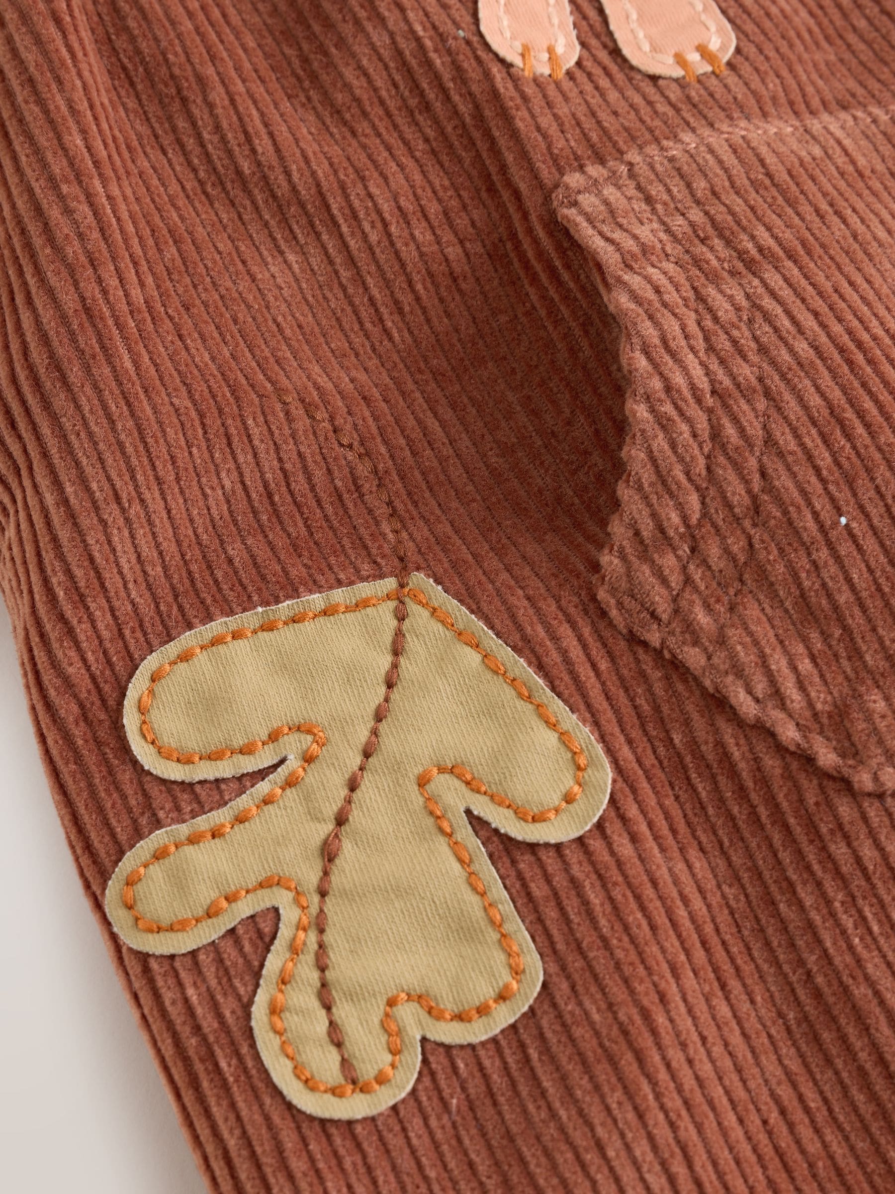 Bruin Woodland - Babyset van tuinbroek en rompertje (0mnd-2jr)