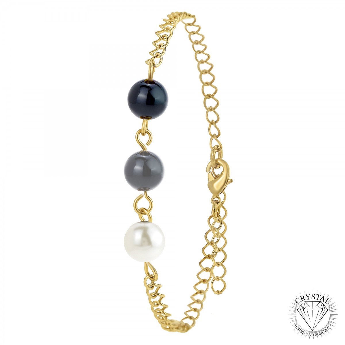 Bracelet SC Crystal orné de perles scintillantes
