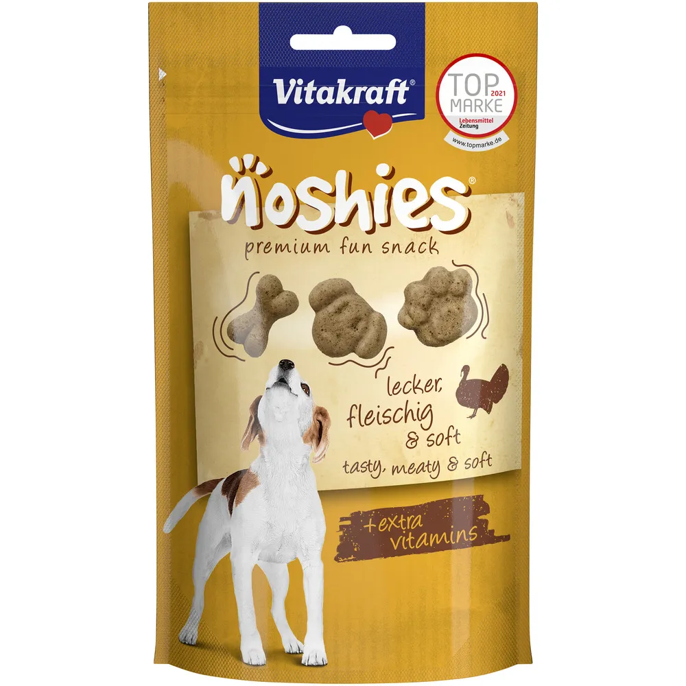 Vitakraft Noshies godbidder, Kalkun - 90 g.