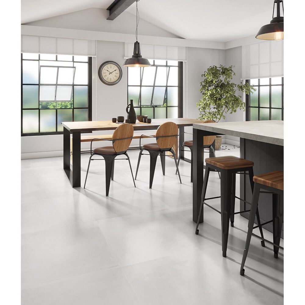 FLIS MADOX 60X60CM HVIT 1,46M²