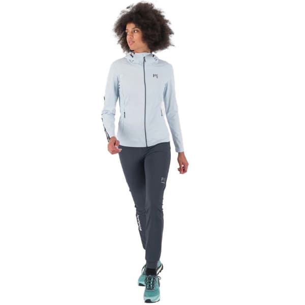 Veste polaire ski rando KARPOS EASYFRIZZ W FULL-ZIP HOODIE SKYWRITING/OMBRE BLUE