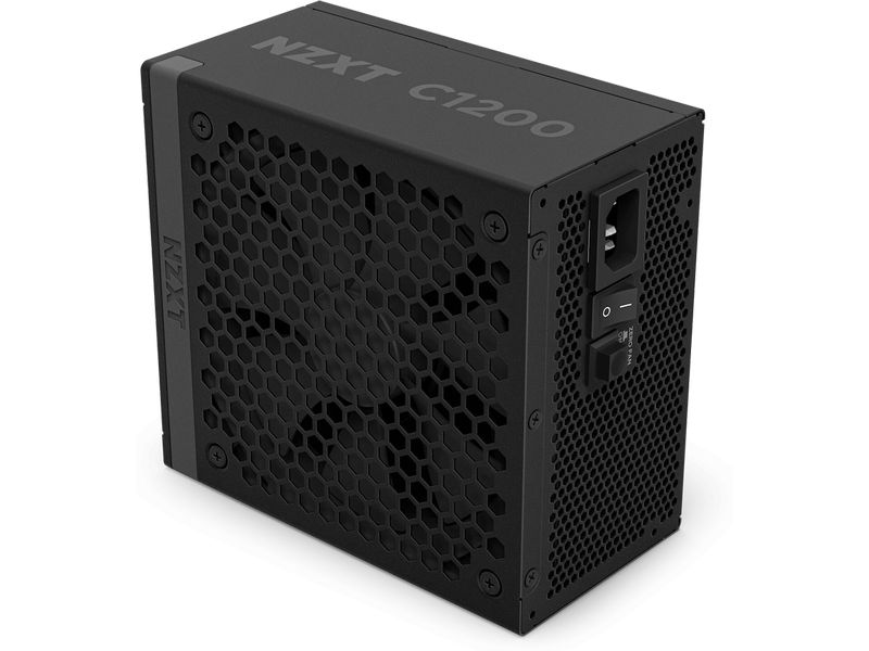 NZXT Netzteil C1200 Gold 1200 W, Schwarz 1200 Watt 80 PLUS Gold Vollmodulares ATX-Netzteil