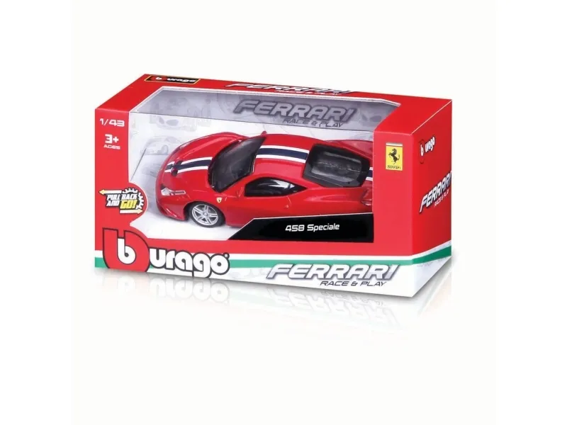 Bburago 1:43 Ferrari Race&Play Motorized Asst.