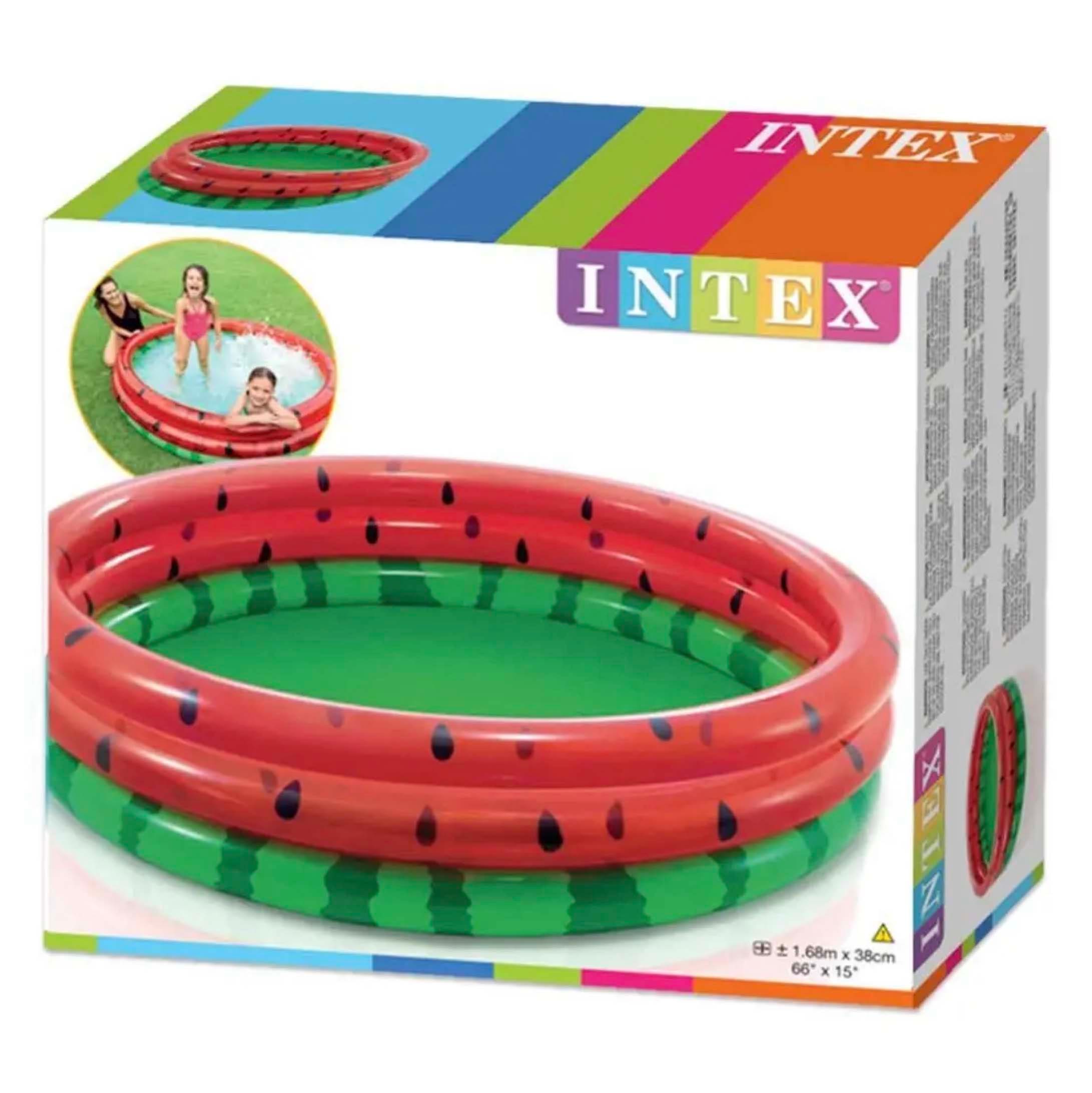 Intex  ZWEMBAD ROND WATERMELOEN