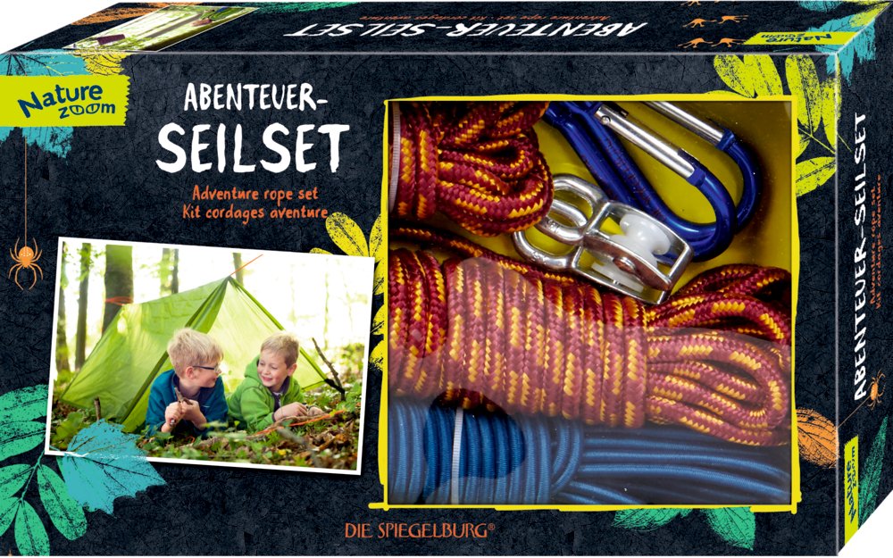 Abenteuer-Seilset NATURE ZOOM 8-teilig