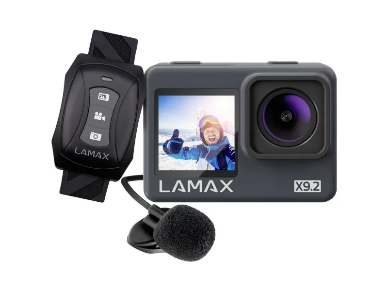 Lamax LAMAXX92, 4K Ultra HD, 16 MP, 120 fps, Wi-Fi, 1050 mAh, 65 g