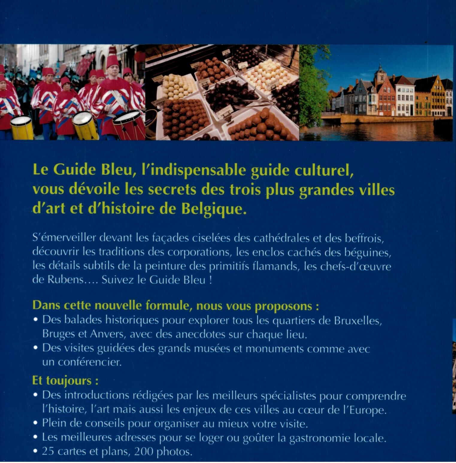 HACHETTE - GUIDES BLEUS BRUXELLES