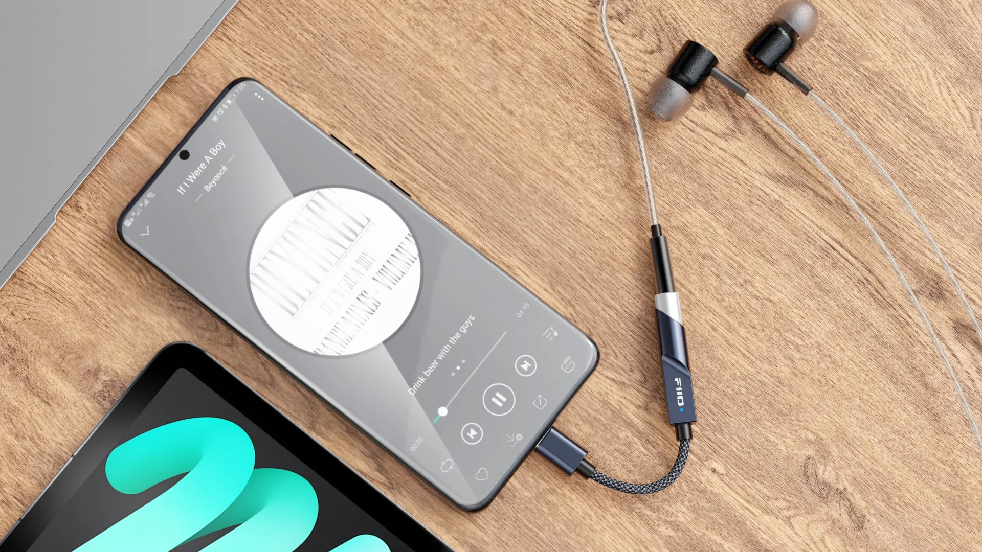 FiiO KA11 Lightning Noir DAC Audio portables