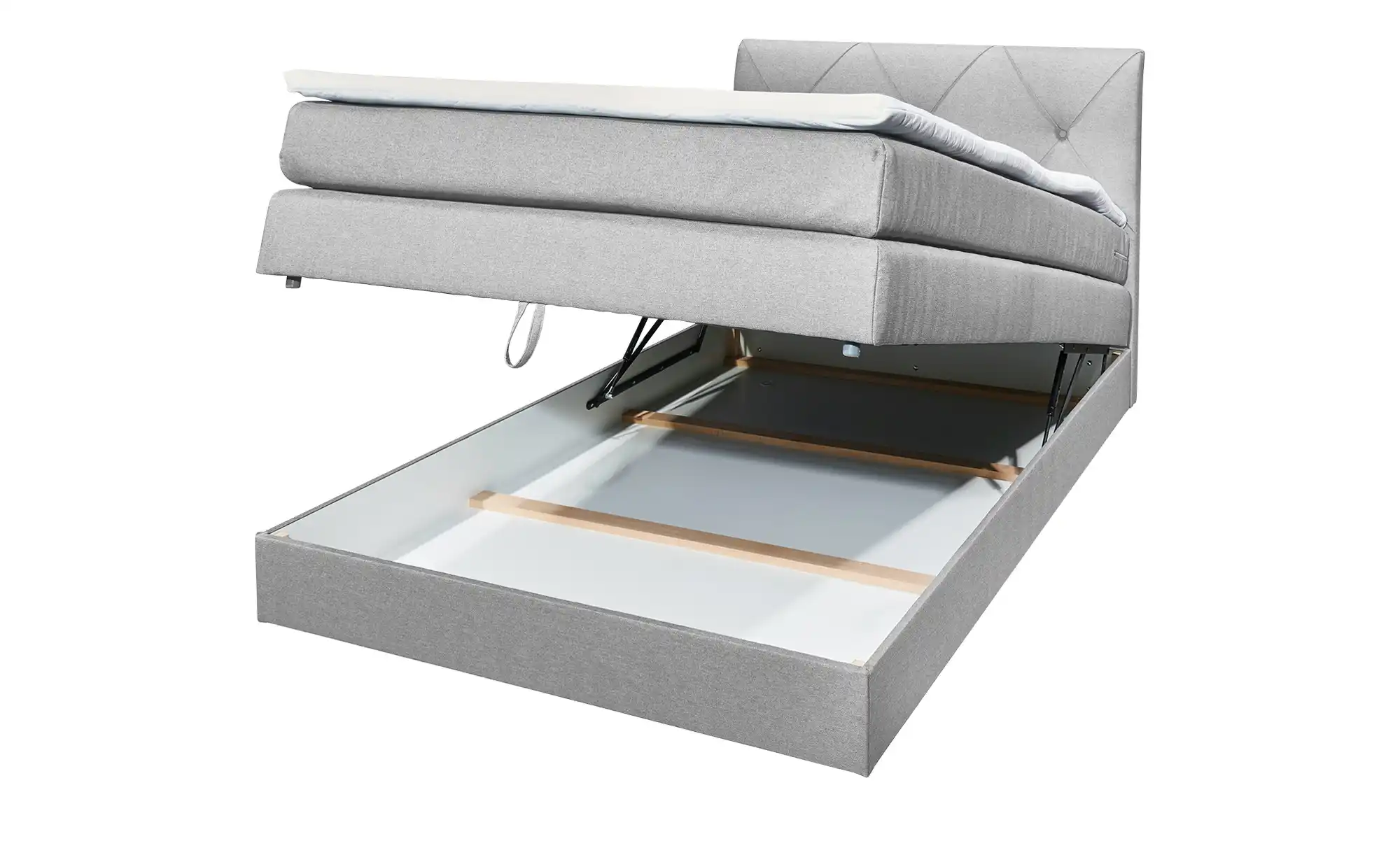 uno Boxspringbett mit Bettkasten Clay