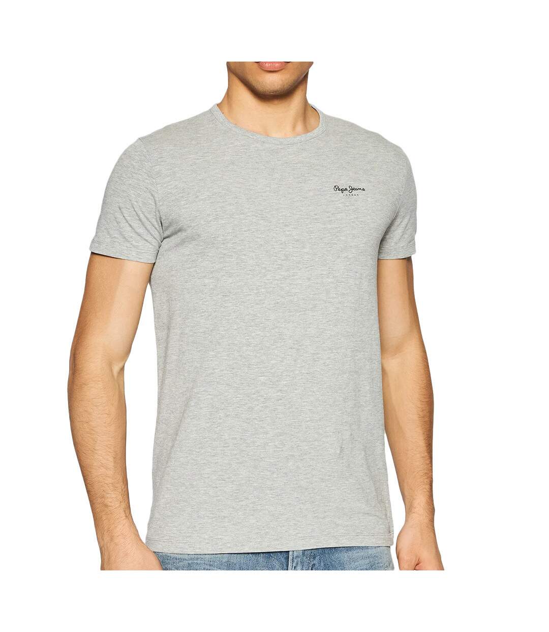 T-shirt Gris Homme Pepe Jeans Original Basic 3