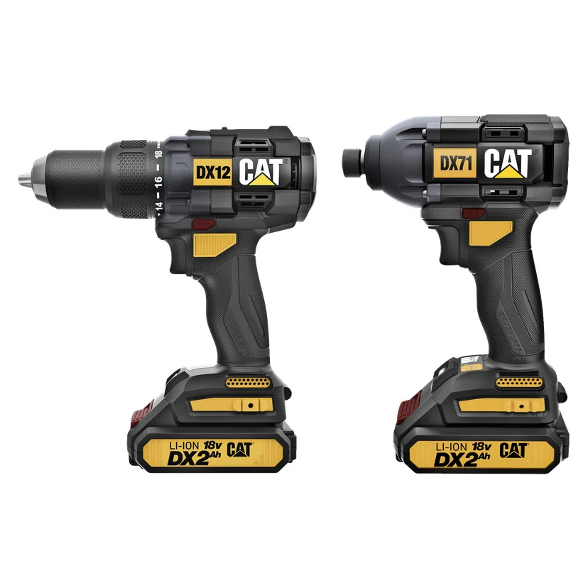 Slagdrill pakke 215 Nm/65 Nm 2x2,0 Ah 18 V