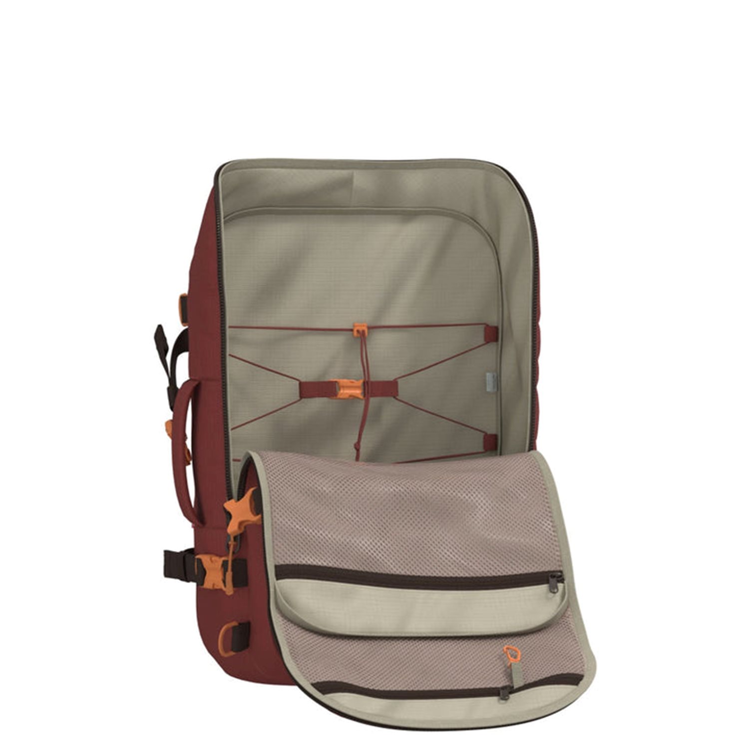 CabinZero Adventure Pro 32L Cabin Backpack sangria red