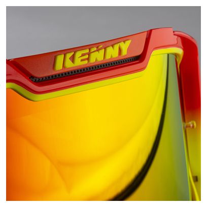 Masque Kenny VENTURY Phase 2 Rouge / Jaune