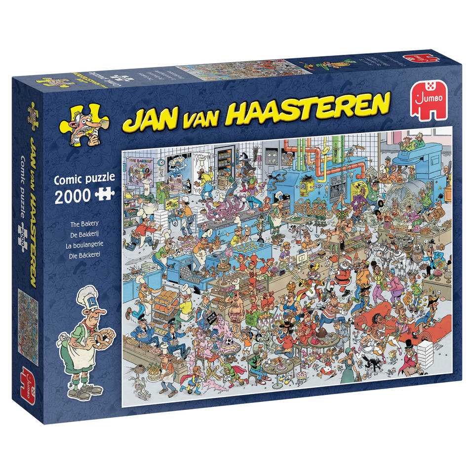 Jumbo Jan van Haasteren puzzel De bakkerij - 2000 stukjes
