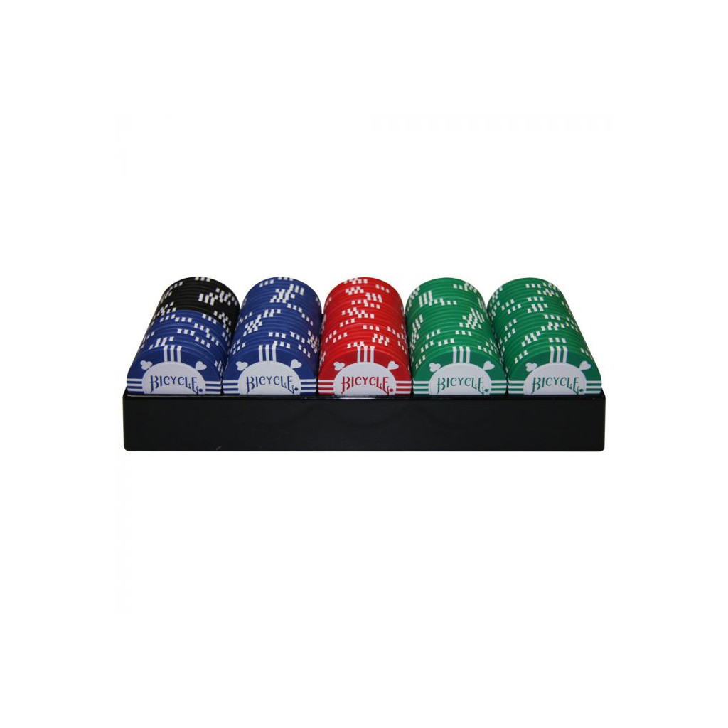 Set de 100 Jetons Poker de Tournoi - Bicycle
