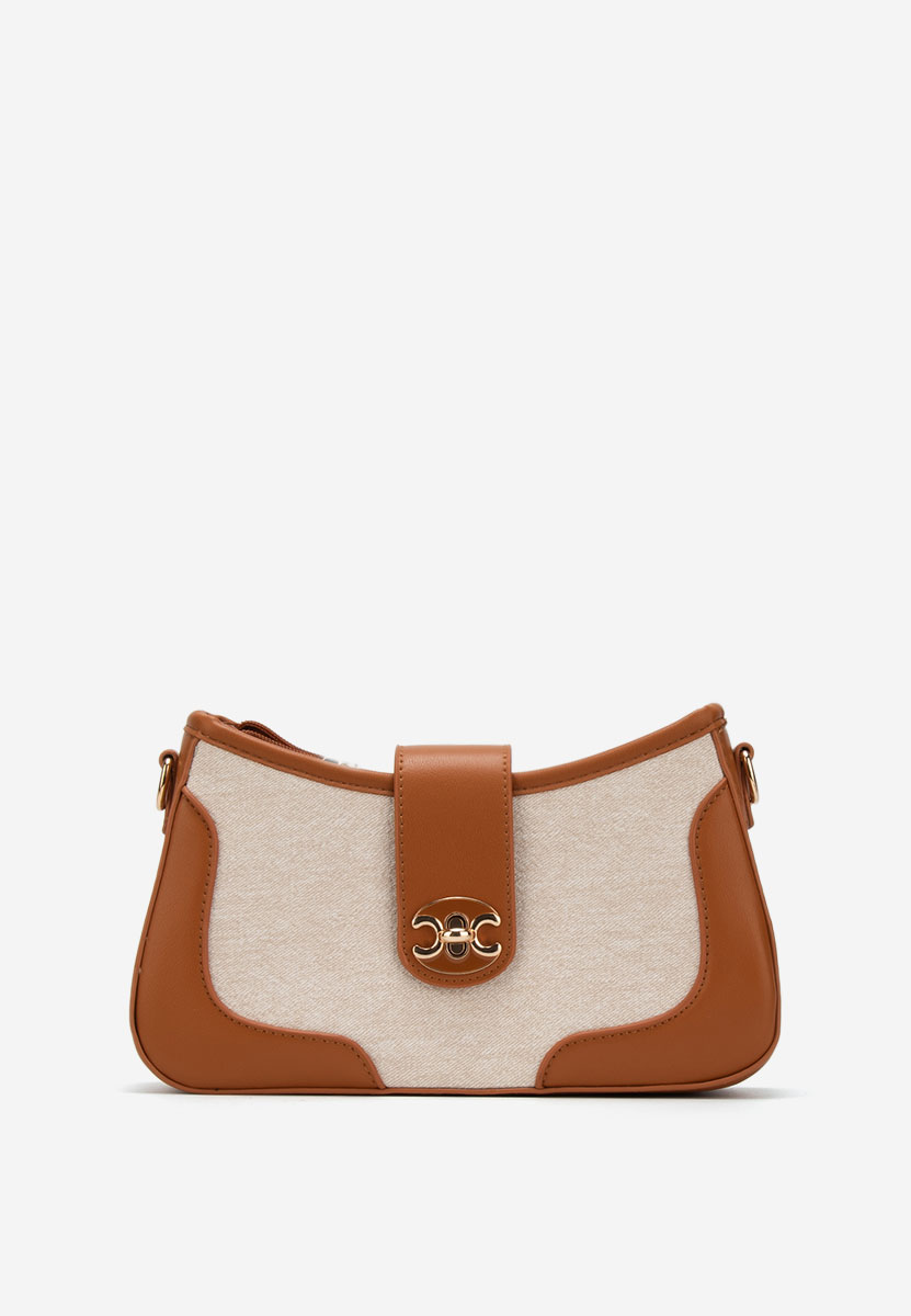 Sac bandoulière femme brune Millia