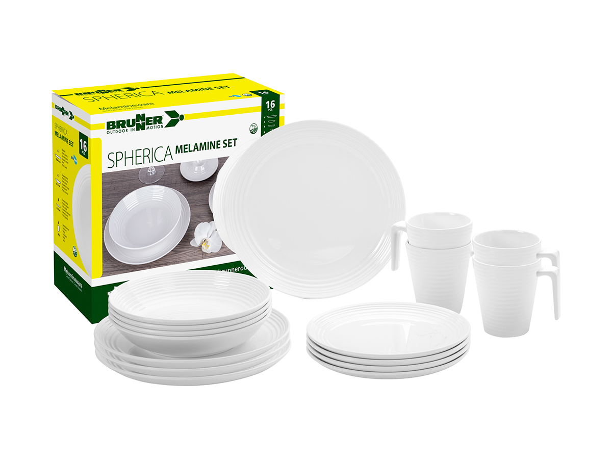 Brunner Spherica 16-delige serviesset