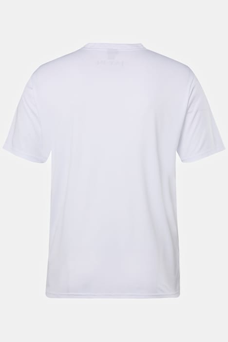 JAY-PI Henley, Tennis, Halbarm, QuickDry, Rundhals, Knopfleiste