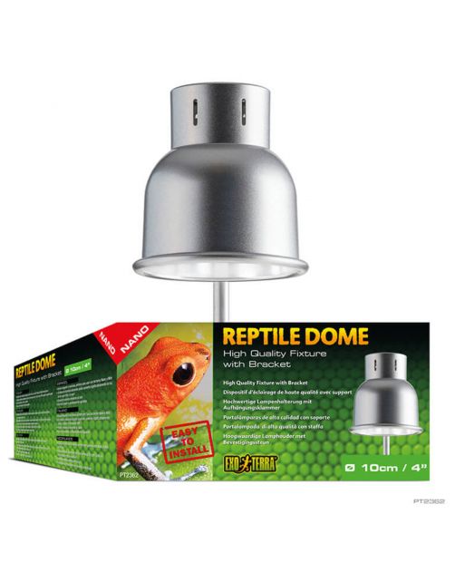 Exo Terra Lampenhouder + Bevestigingssteun Nano - Verlichting - Ø10 cm