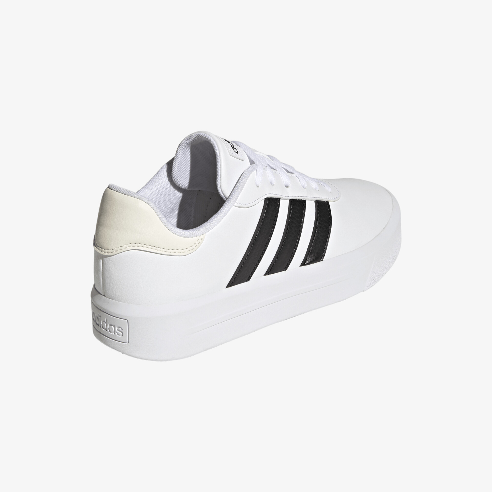 adidas Court Platform Plateau Sneaker weiß