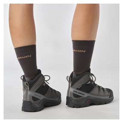 Chaussures de Randonnée Salomon Quest Rove GTX Noir/Gris Femme