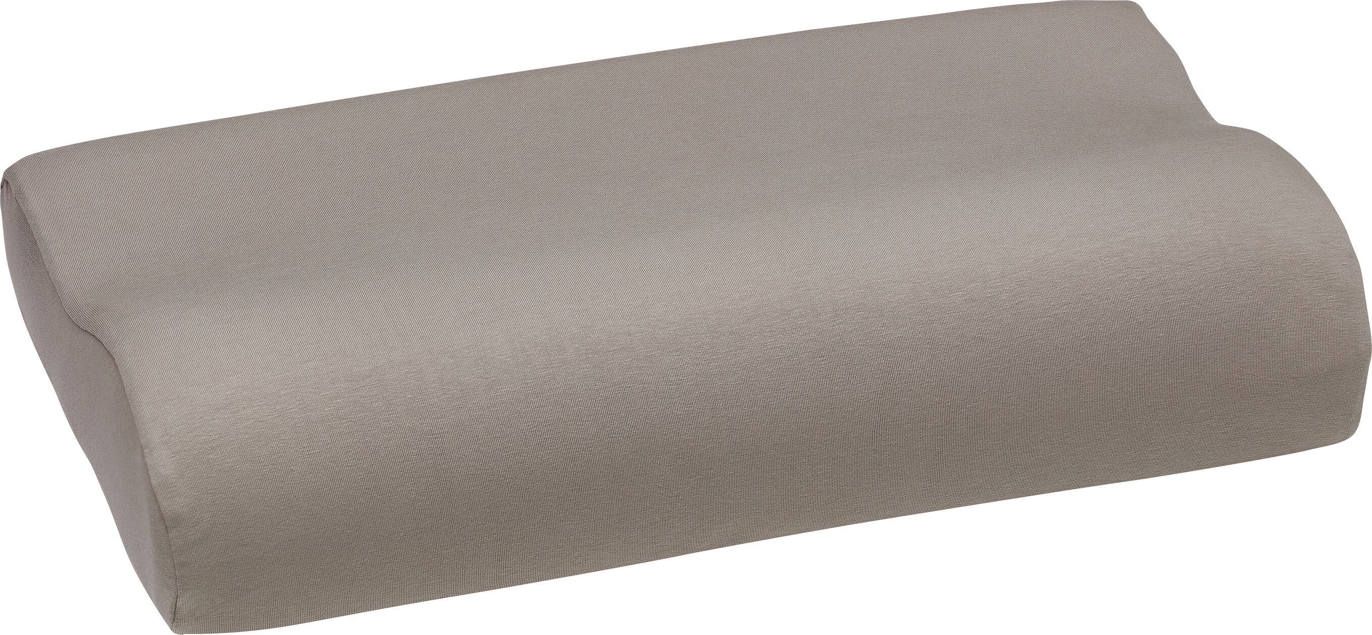 VITALE II Nackenstützkissen-Bezug - Taupe / T: 30.0 cm x B: 50.0 cm x H: 10.0 cm