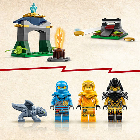 LEGO® NINJAGO® Nya og Arins drageungekamp 71798