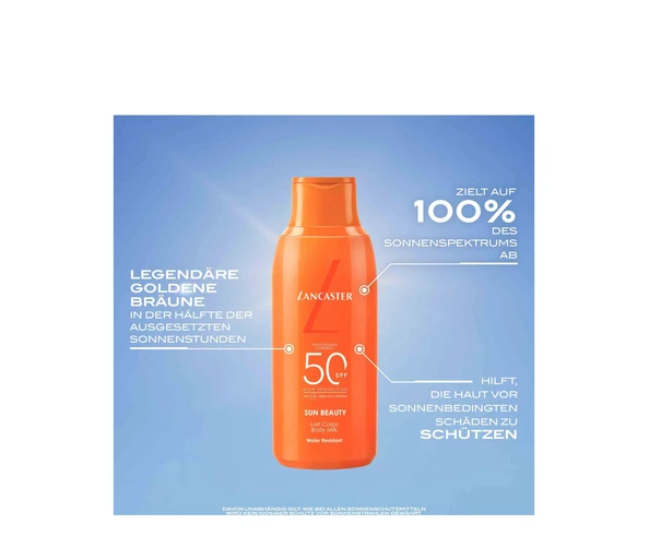 Lancaster Sun Beauty Sun Body Milk SPF 50