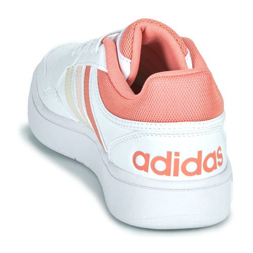 Adidas Sportswear - HOOPS 3.0 W - Blanc / Rose