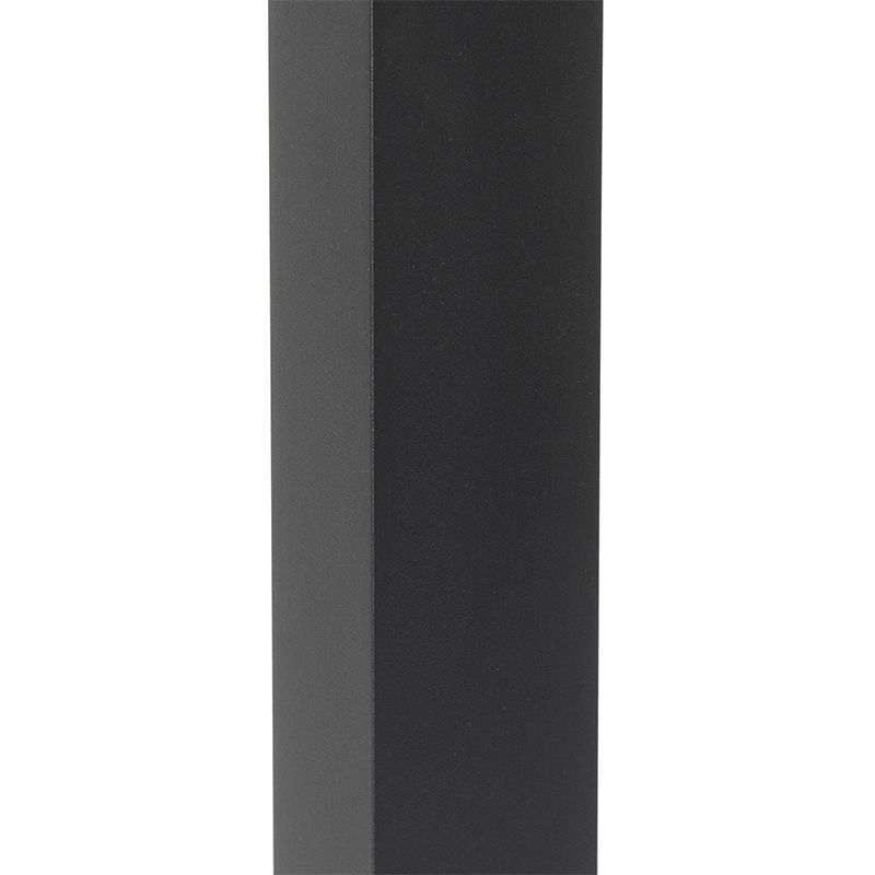 Industriële staande buitenlamp zwart 65 cm IP44 - Baleno