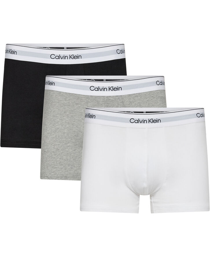 Calvin Klein TRUNK 3PK Grey heather, white, black