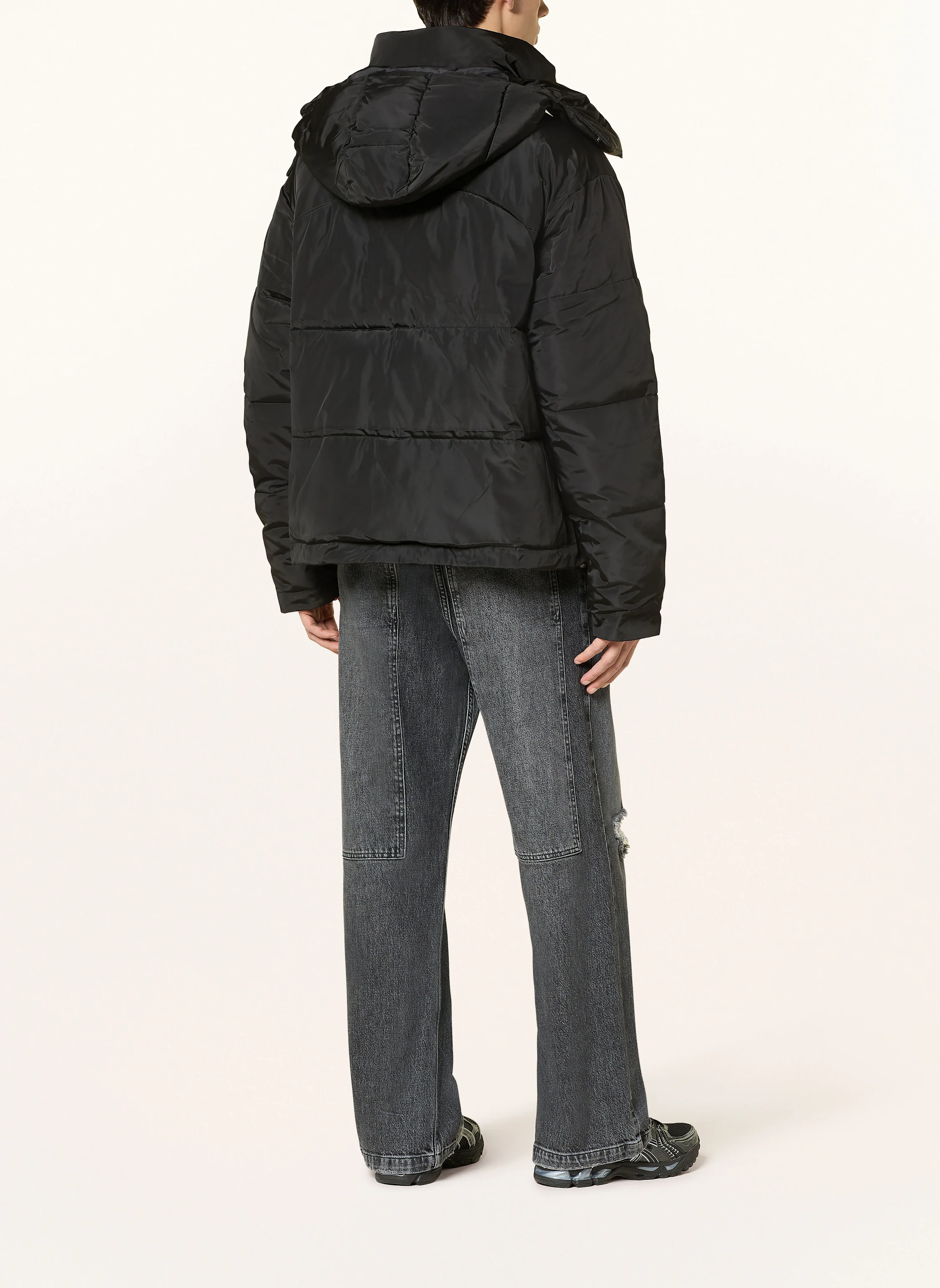 RETERNITY Steppjacke mit abnehmbarer Kapuze