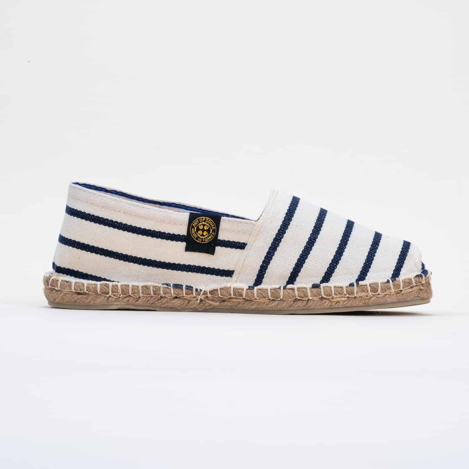 MARINIÈRE - Espadrilles rayées | Bleu