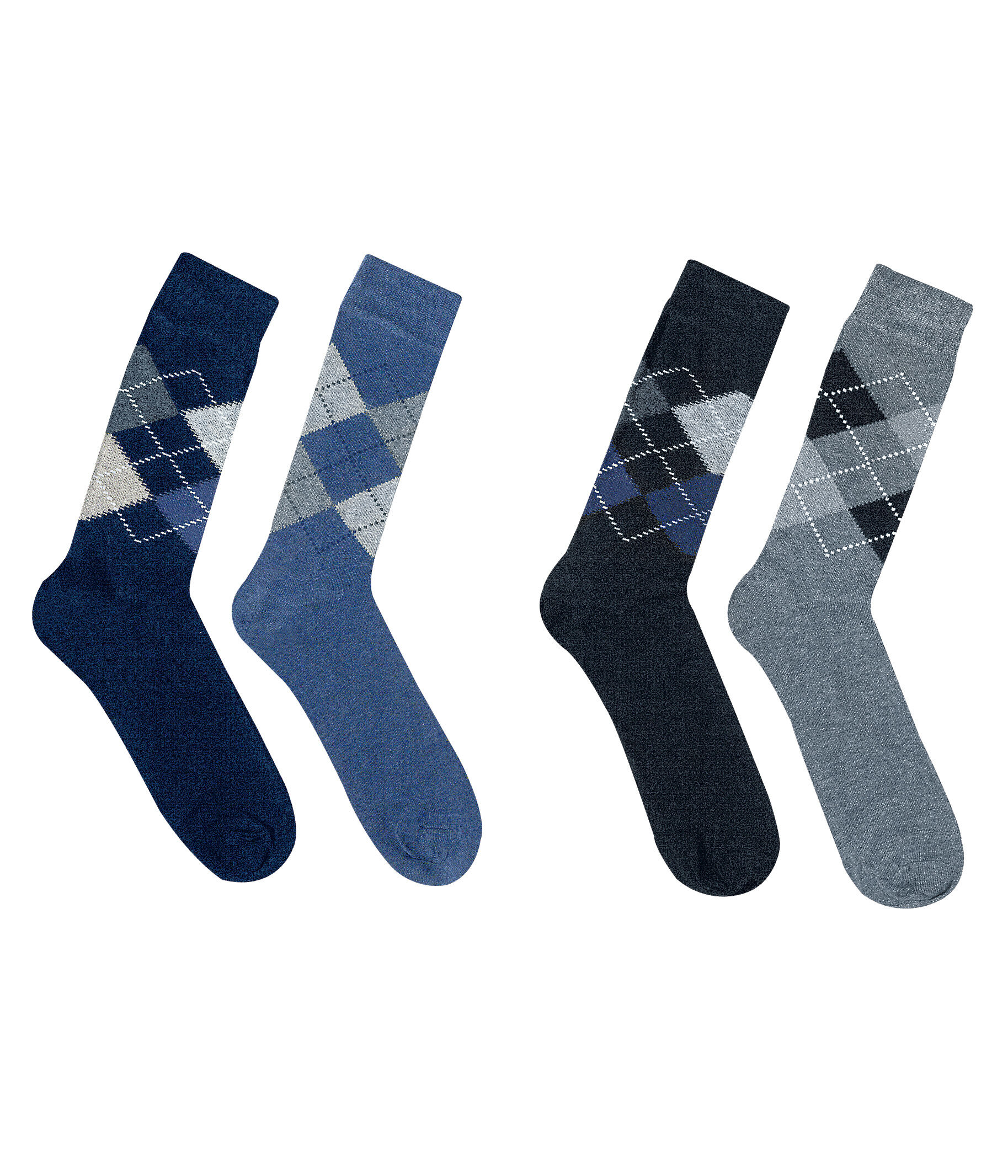 Socken mit Rhomben 5er-Pack
